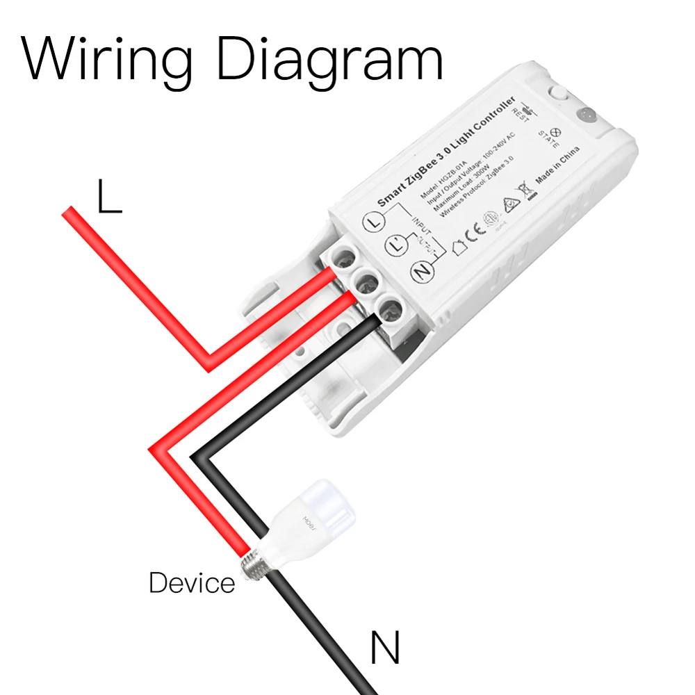 Intelligent Switch Zigbee 3.0 Switch For DIY Home Device Smart Remote Control By Smartthings Echo Plus For Most of Zigbee Hub