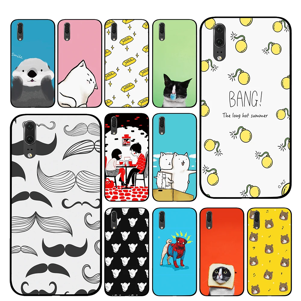 Blanana bang For Huawei P30 P20 Mate 10 20 Pro Lite Nova 3 4 3i Phone Cases Cover | Мобильные телефоны и аксессуары