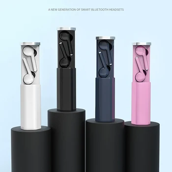 

TW50 Bluetooth Earphone HIFI Stereo Bass Noise Cancelling Headset Dual Microphone with Charging Box Wireless Sports Earphone