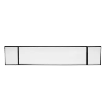 

Car Three Folds Curved Surface Rear View Mirror Wide Angle Wide Vision Adjustable Folding Rearview Mirror Automobile Top