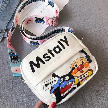 

Cute cartoon packet fashion Women's Wild one-shoulder Messenger bag Soft girl bag shopping Mobile phone bag purse Harajuku style