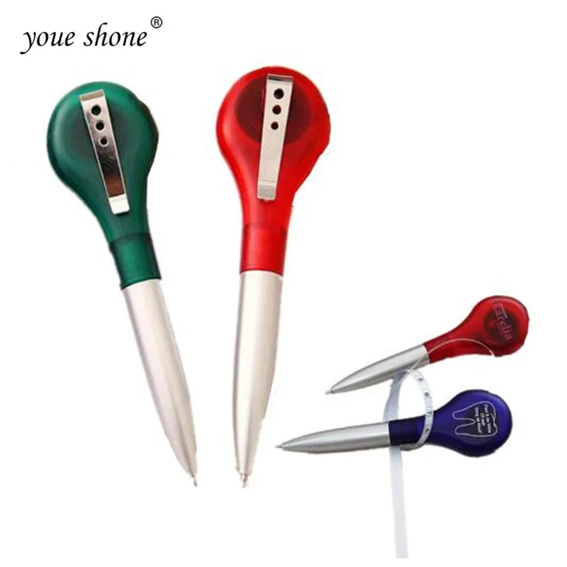 

Youe shone 1pcs tape measure ballpoint pen length 13cm diameter 1.2cm tape measure diameter 3cm tape measure 1 meter