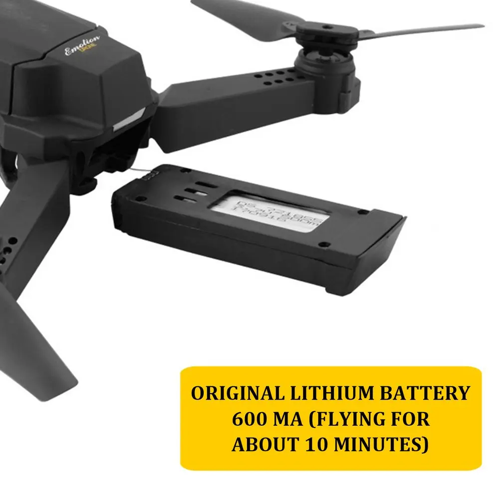 E58 WIFI FPV With 720P/1080P HD Wide Angle Camera High Hold Mode RC Drone Quadcopter RTF With battery With Bag