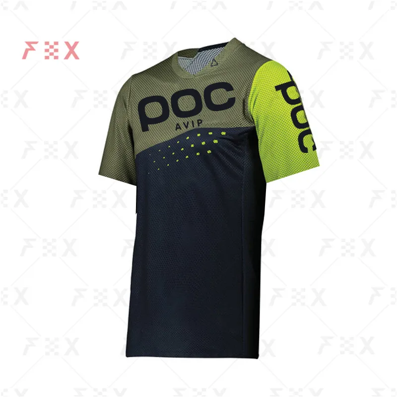 thumbnail image 1 of Camiseta de carreras todoterreno ATV 2021 Camiseta de ciclismo de descenso AM RF 2022 Camiseta de motociclismo Camiseta de motocross MTB AVIP POC JERSEY, 1 of 5