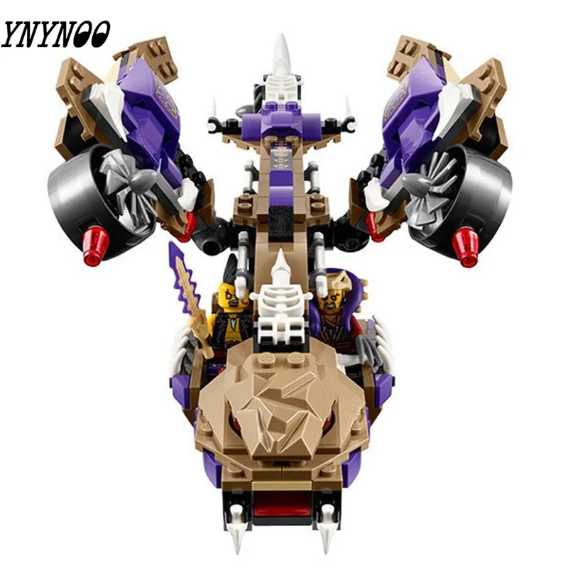 

10321 Ninjagoed Figures Condrai Copter Attack Ninja Building Blocks Bricks Model Toys for Children Compatible legoinglys 70746