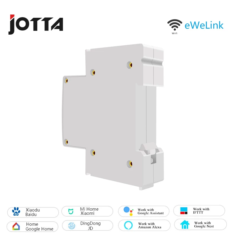 Автоматический выключатель Jotta WiFi дистанционное управление eWeLink голосовое с Google