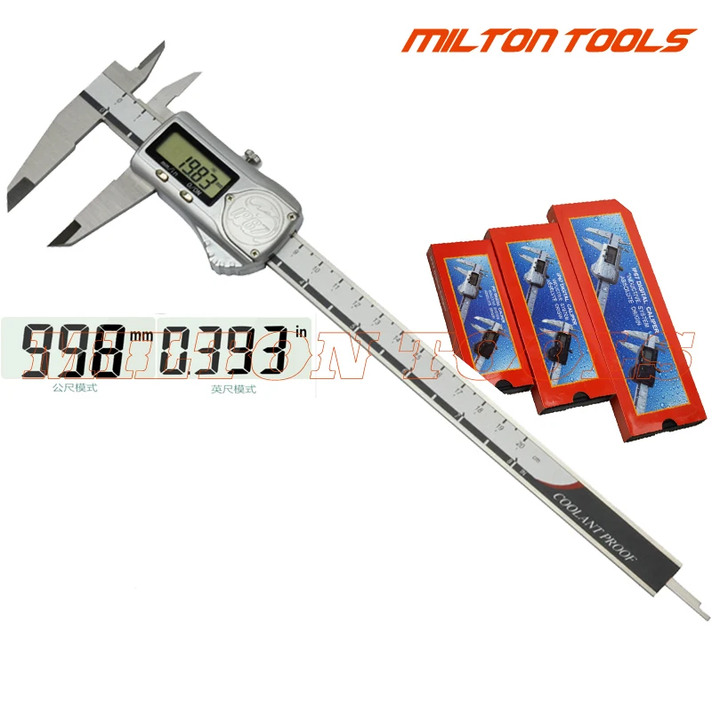 IP67-Waterproof-200mm-8inch-Digital-Caliper-Metal-Housing-Electronic-Vernier-Caliper-gauge-micrometer-0-200mm