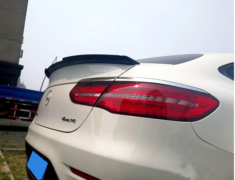 Для Mercedes Benz GLC Coupe- спойлер высокое качество АБС пластик грунтовка цвет задний багажник автомобиля украшение в виде хвостового крыла