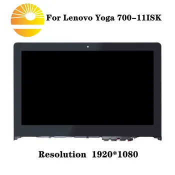 

Original New For Lenovo Yoga 700-11ISK LCD Display Touch Screen Panel Assembly N116HSE-EBC 11.6" LED FHD IPS