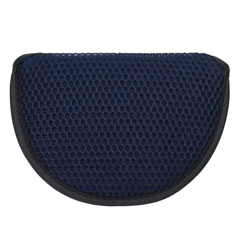 Blue Большие зубы колотушка для гольфа Putter крышка с волшебной наклейкой закрытие легкий вес сине-красный сетчатый чехол - Цвет: Blue