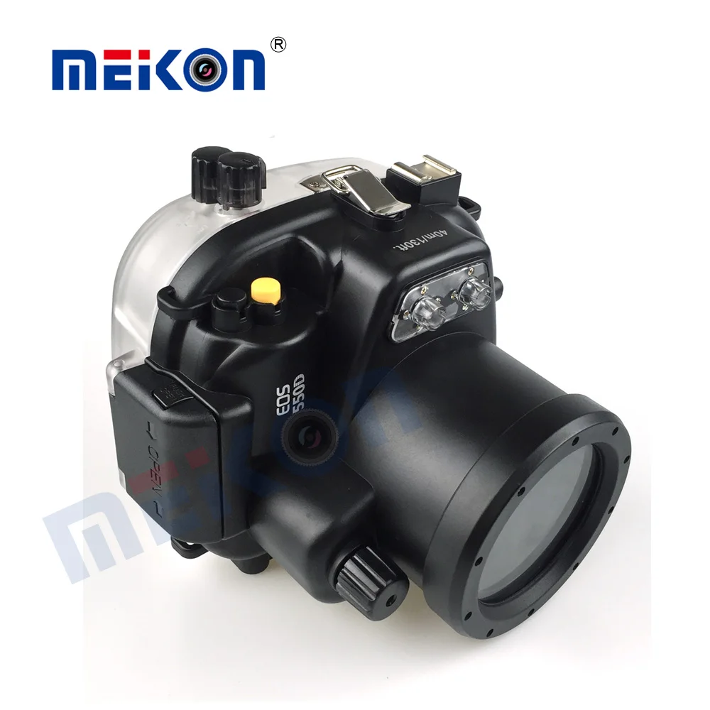 For Canon 550D Дайвинг Camrea Корпус для Canon D550/D600 водонепроницаемый корпус камеры 40 м подводный Фото Сумка 1 шт - Цвет: For Canon 550D