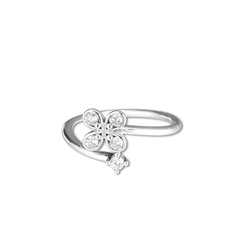 Spring-925-Sterling-Silver-Jewelry-Women-Rings-Pave-Stones-Clear-CZ-Four-Petal-Flower-Rings-for (2)