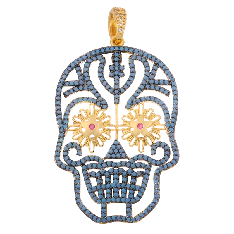 Juya Handwerk 18 Karat vergoldet Emaille Anhänger griechischen Gott Figur bösen Blick Mond Stern Charms für DIY Luxus Kragen Schmuck herstellung – Detail 11