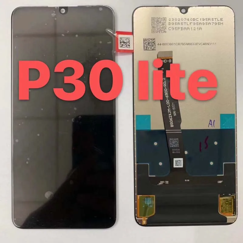 2312*1080 AAA Качество ЖК-дисплей для HUAWEI P30 Lite ЖК-дисплей Экран дисплея для HUAWEI P30 Lite Nova 4e поддержки 10-Touch