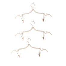 3 шт Открытый Кемпинг складной пластиковый крючок для одежды, Путешествия Вешалка стойки