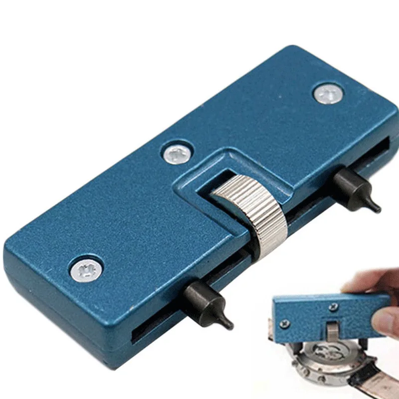 

2020 HOT Sell Watch Repair Tool Kit Adjustable Back Case Opener Cover Remover Screw Watchmaker Open Battery Change Watchmaker