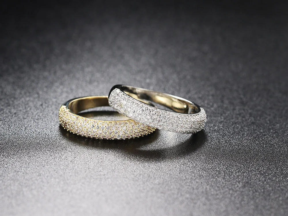 Vintage Passende Gold Ring Für Frauen Trend Stapel Kristall Ringe Für Jugendliche Mode 2021 Schmuck Zubehör Geschenke Für Mädchen R731 – Detail 4