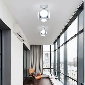 

Sturdy Foldable Garage Lights Folding Football Bulb Office LED Night Light Work Lighting Basement Durable ABS + PP Round