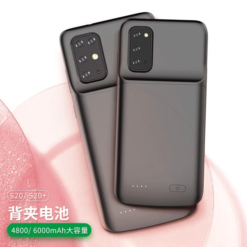 Портативный S20 PLUS Ultra зарядное устройство чехол для Samsung Galaxy + Резервное