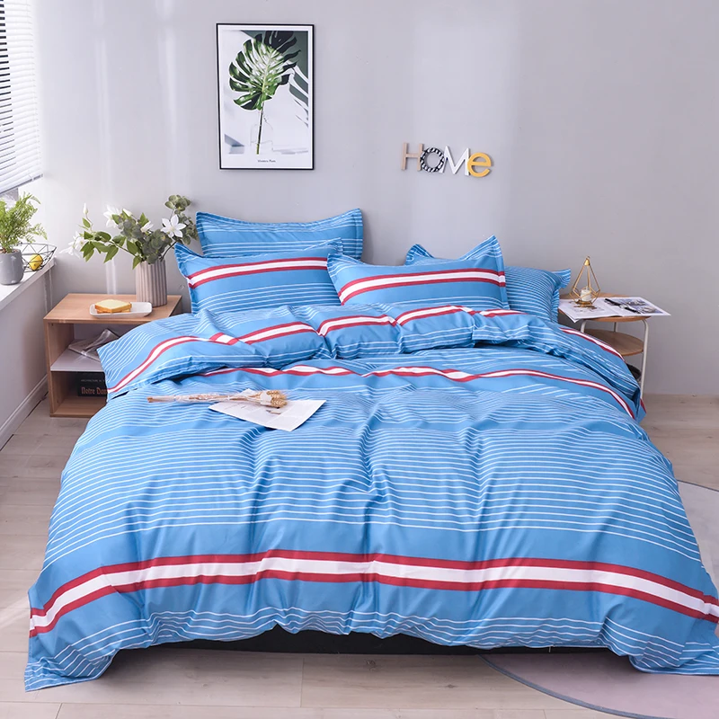 bedding set BS0008 blue1