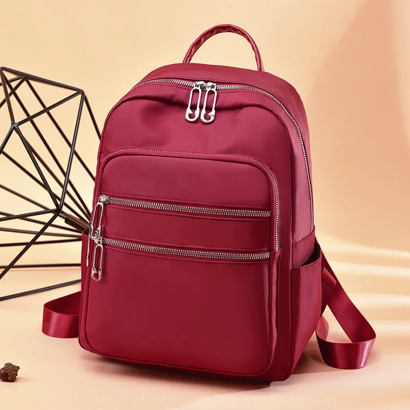 

JIULIN Backpack Travel-Bag Female-Shoulder-Bag Large-Capacity Waterproof Men's Student
