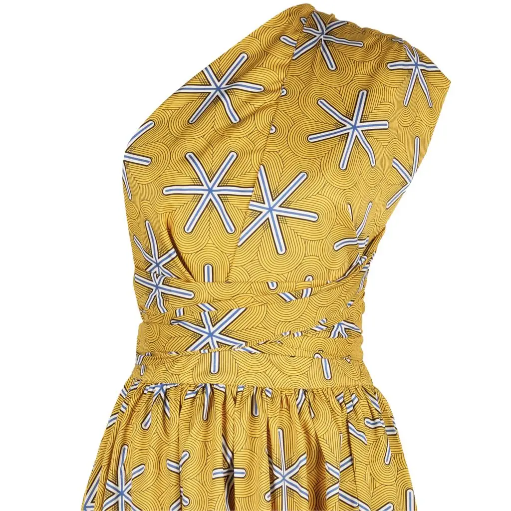 Longue Robe Africaine Wax Pour Femmes 151 Longue robe africaine wax pour femmes 150
