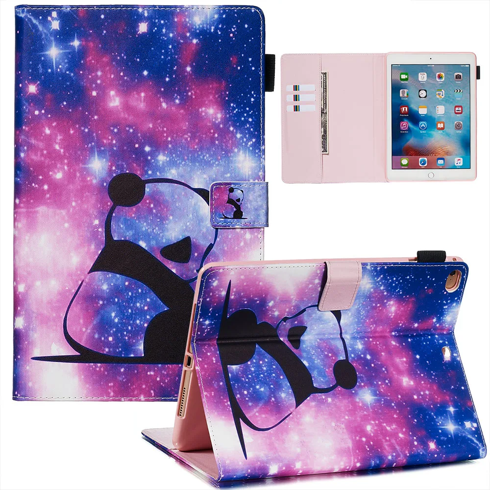 Shockproof Magnetic Case for iPad Air 2 1 PU Leather Smart Tablet with Stylus Holder Funda 9.7 2018 2017 Cover | Компьютеры и офис