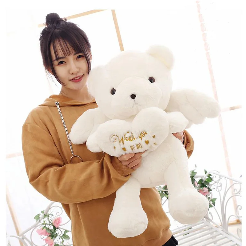 CuteTeddy Bear Плюшевые игрушки мягкая игрушка медведь влюбленные подарки на день рождения Ted куклы в одежде Kawaii плюшевый мишка DDT002