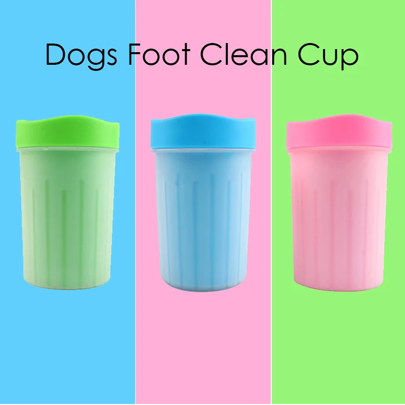 

Paw Clean Brush Quickly Wash Dirty Dog Paw Cleaner Cup Pet Supplies Cat Foot Cleaning Bucket Soft Silicone Pet Foot Washer Cup