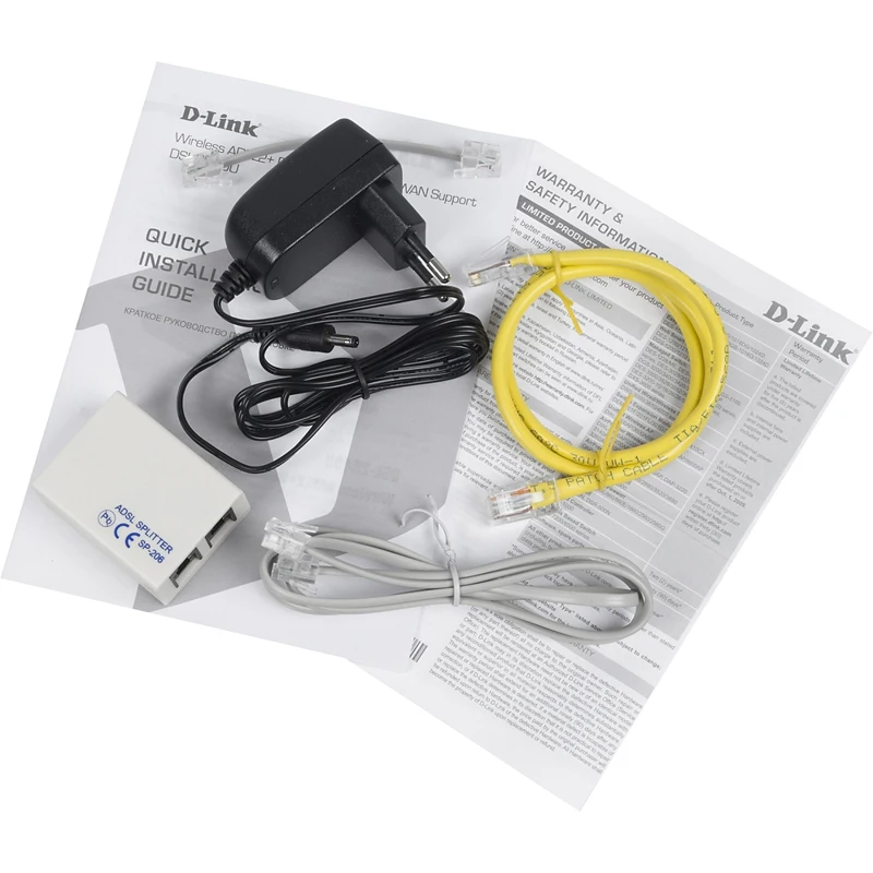 Роутер беспроводной D-Link DSL-2640U/RA(DSL-2640U/RA/U2A) ADSL2