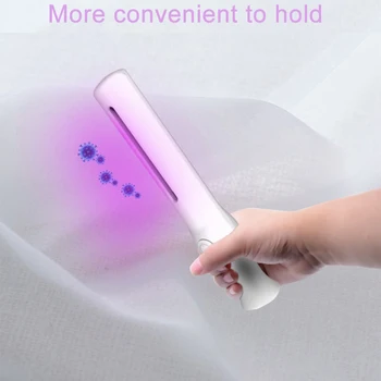 

NEW Ultraviolet Disinfection Lamp Handheld Portable UV Light Sterilizing Stick Remove Mites Sterilization Lamp Home Car Use 630