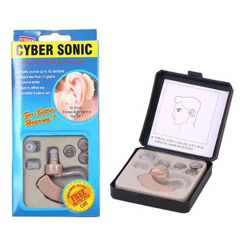 

Best Noise Reduction Digital Earhook Hearing Aid Aids Invisible RIC Hearing Device Amplifiers for Moderate Severe Loss 1 Pairs