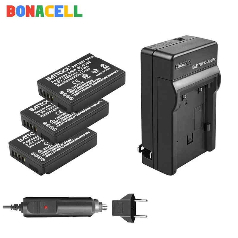 Bonacell DMW-BCG10 Перезаряжаемые Батарея forPanasonic ДМВ BCG10 BCG10E для цифрового фотоаппарата Panasonic DMC-3D1DMC-TZ7 DMC-TZ8 DMC-TZ10 DMC-TZ18