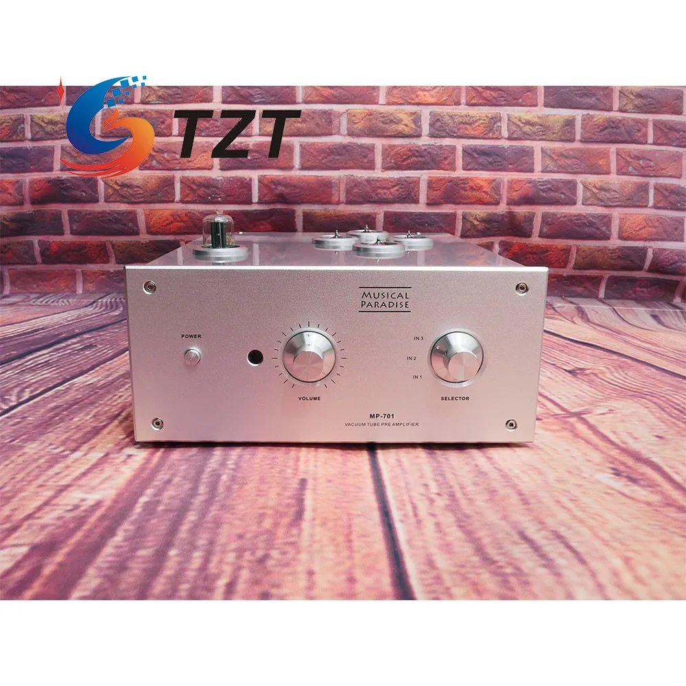 

Musical Paradise MP-701 Class A Vacuum Tube Preamplifier Preamp with 6N11 Vacuum Tubes