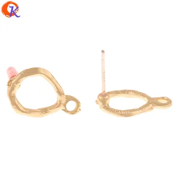

Cordial Design 100Pcs 10*15MM Jewelry Accessories/Earrings Stud/Hand Made/Oval Shape/DIY Parts/Earring Findings/Jewelry Making