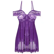 Gecelik сексуальное, эротическое белье женское кружевное открытое Ночное платье плюс размер пижама ночная рубашка Прозрачное нижнее белье Ночное платье