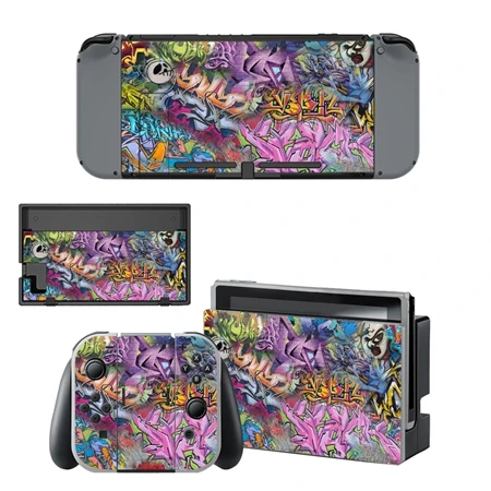 YSNS0862 Виниловые наклейки для nintendo Switch, консоли переключения и крышки контроллера, наклейки для nintendo Switch NS, защитные наклейки для игр - Цвет: YSNS0862