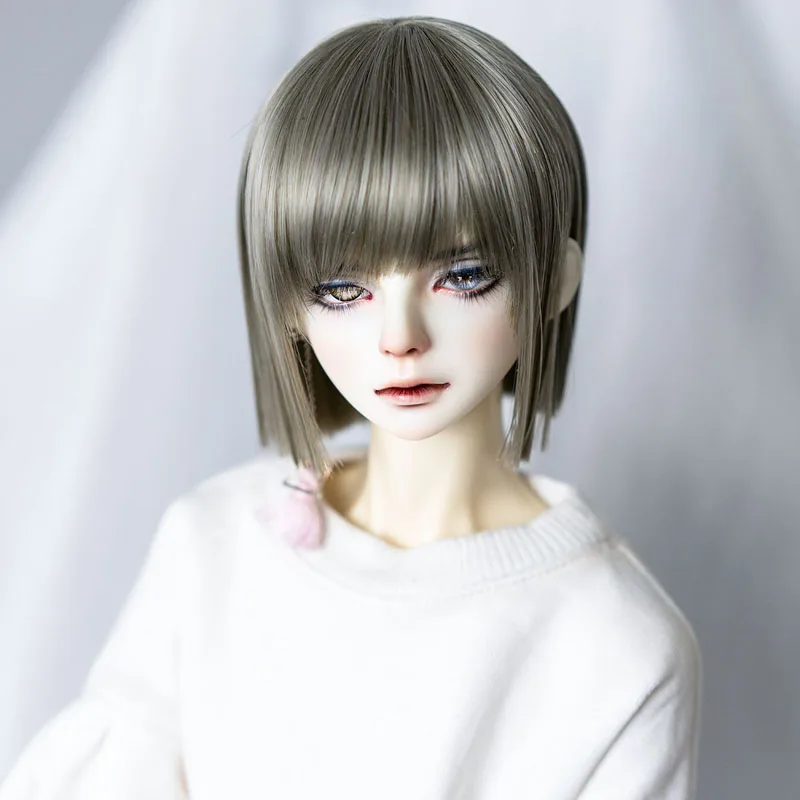 1/3 1/4 1/6 1/8 Bjd SD парик короткие крутые волосы термостойкий провод|Куклы| |