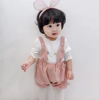 

2020 new wholesale baby girls shorts spring fashion baby girls shorts 0-3t HM830