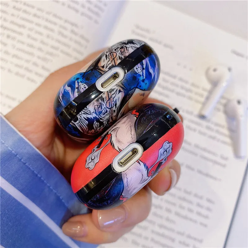 Модные хипстерские чехлы для наушников Dragon Ball Z Son Goku Master Roshi Shenron Majin Buu для Apple Airpods 1/2, защитный чехол