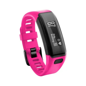 

New Replacement Soft Silicone Bracelet Strap WristBand For Garmin Vivosmart HR 145mm-210mm Soft Replacement Buckle Strap
