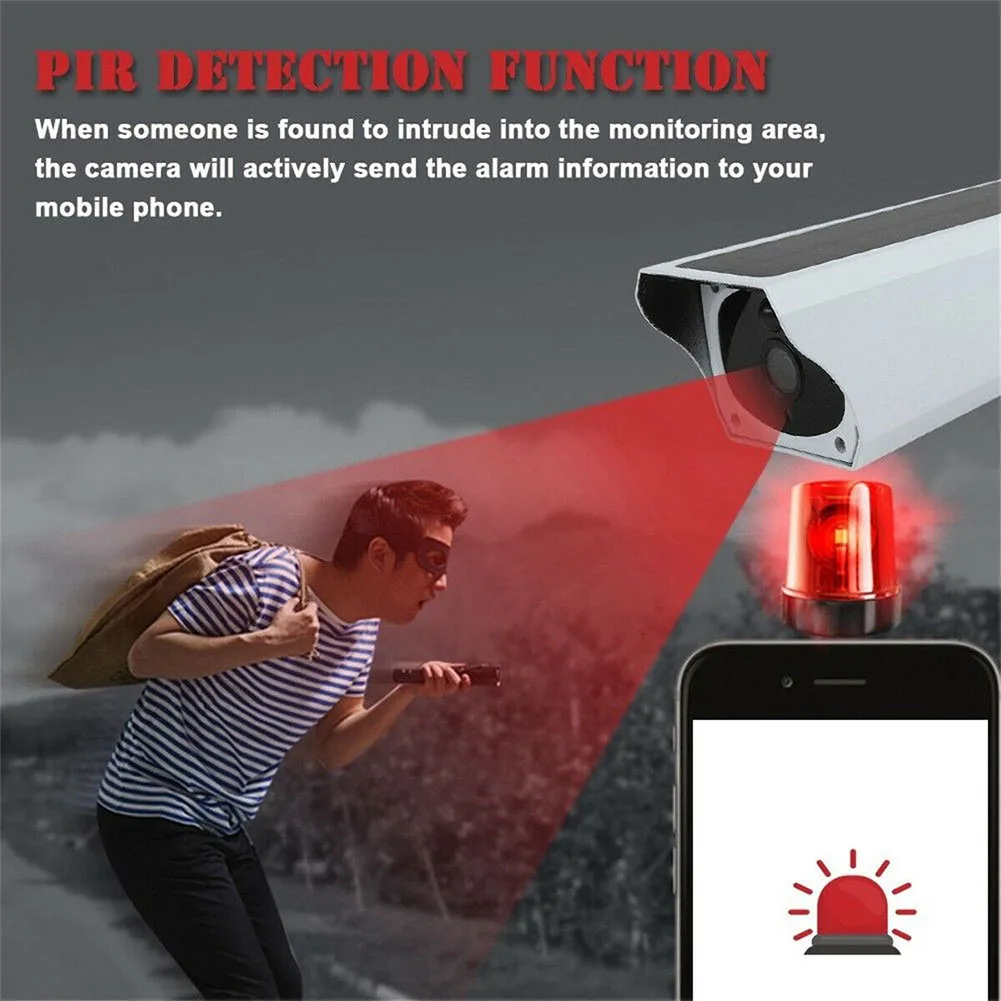 

1080P Low Power Waterproof Easy Install Wireless Outdoor Record Video Solar Powered Surveillance Camera HD Night Vision WIFI