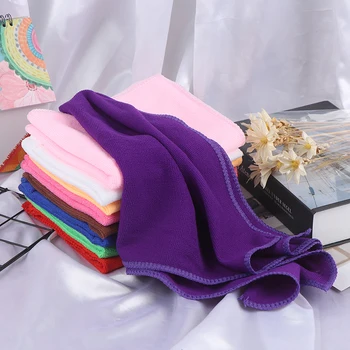 

30x70cm Durable Polyester Absorbent Towels Hand Towel Microfiber Cleaning Towel