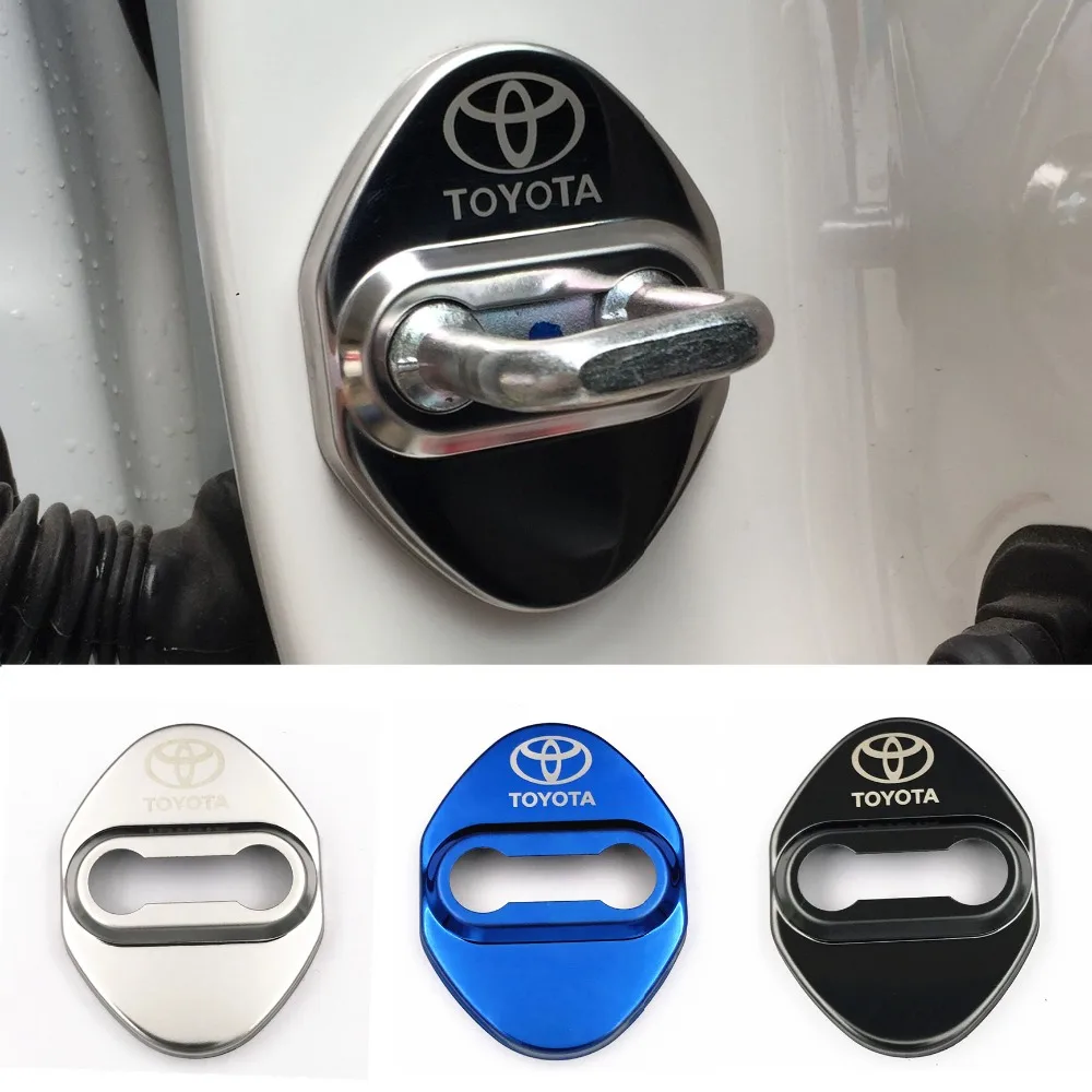 Автомобильный чехол из нержавеющей стали для toyota camry chr corolla rav4 yaris Prado Land Cruiser FJ
