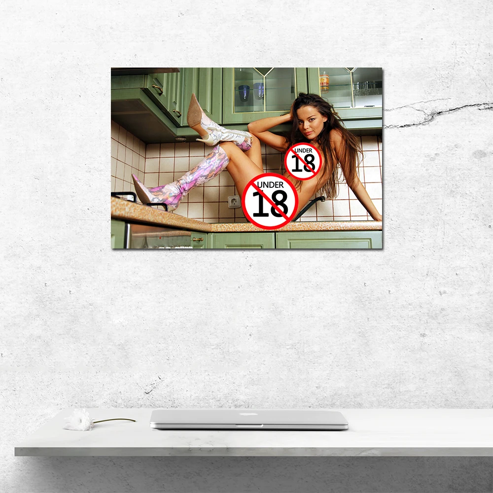 Muur Posters En Prints Jonge Schoonheid Sexy Meisje Foto Moderne Canvas Schilderijen Voor Woonkamer Slaapkamer Decor