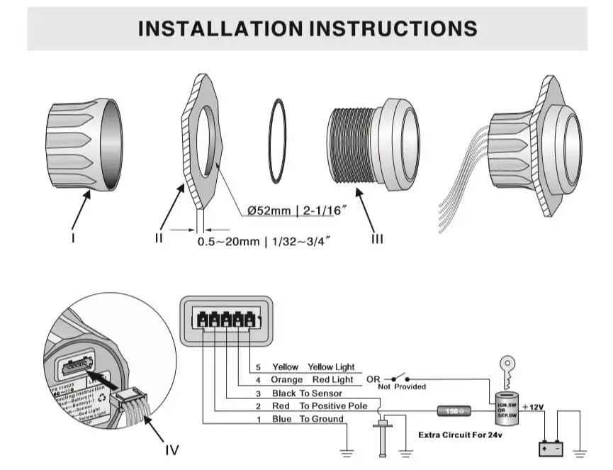 52mmmeterwithsensor说明截图1