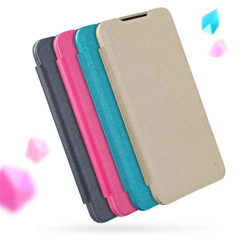 Nillkin Тонкий конфетных цветов простой блестящий кожаный флип-чехол для Xiao mi Red mi Note 8 Pro K20 Note 7 mi A3 CC9 9 Explorer Play