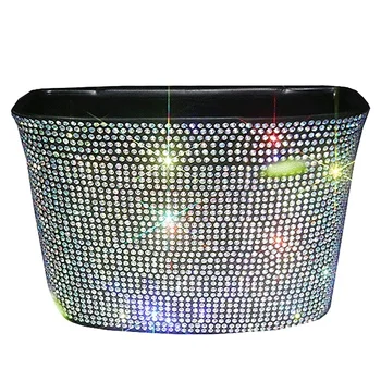 

Car Trash Can Organizer Garbage Holder Automobiles Storage Bag Accessories Auto Door Seat Back Visor Trash Bin