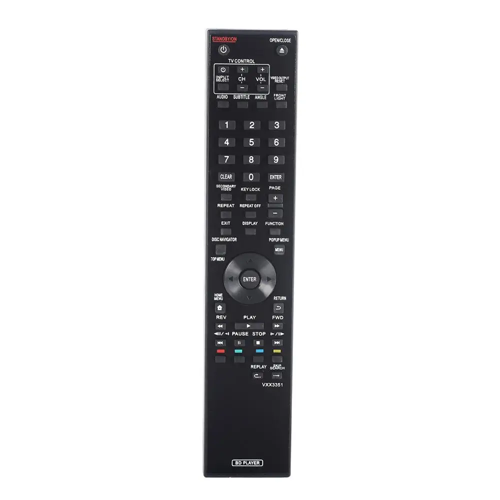 VXX3351 BD плеер дистанционный пульт подходит для pioneer BDP-31FD BDP-330 BDP-120 BDP-120FD BDP-121 Blu-Ray DVD |