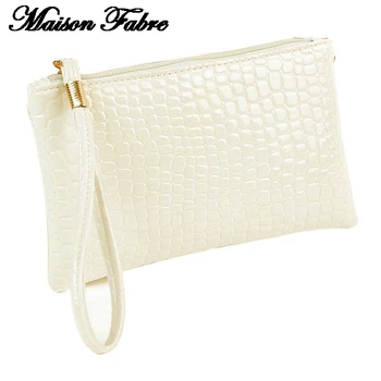 

Maison Fabre Coin Purse Leather Women Crocodile Leather Clutch Handbag Bags For Women 2020 Coin Purse Woman